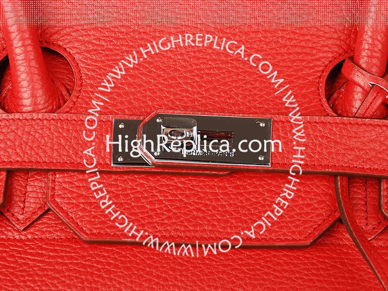 Hermes Birkin Jpg 42cm Togo Leather Red 9