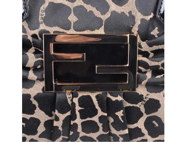 Fendi Mia Leopard Top Handle Bag 5