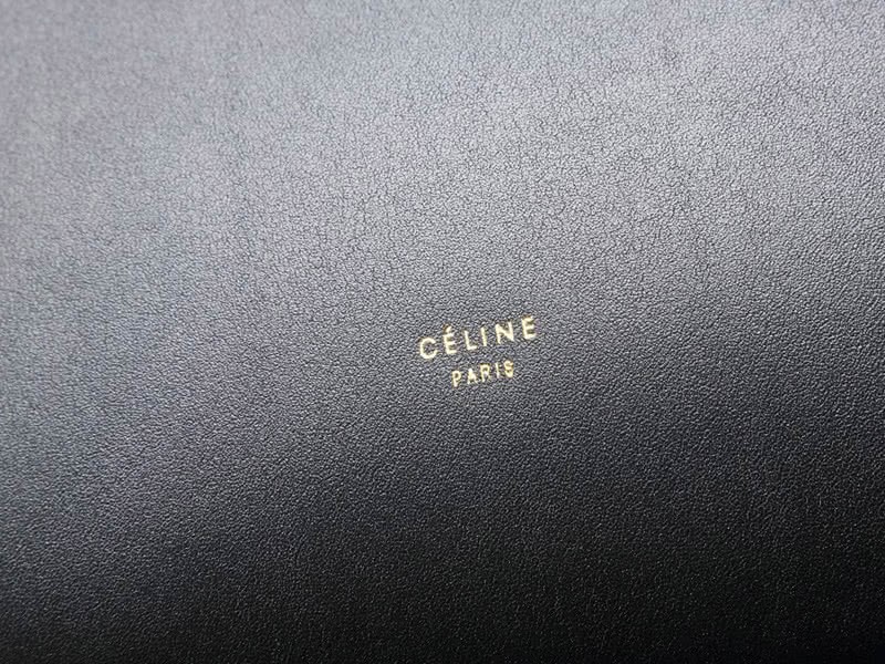 Celine Mini Belt Bag Smooth Calfskin Black With Beige 6