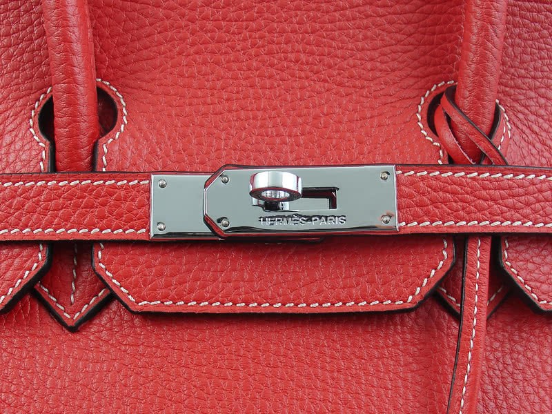 Hermes Birkin 35 Togo Leather Red 9