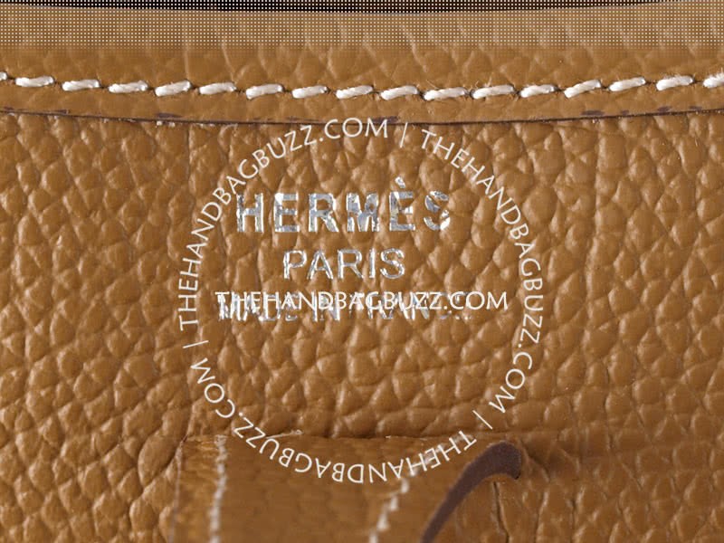 Hermes Evelyne Bag Pm Tan 7