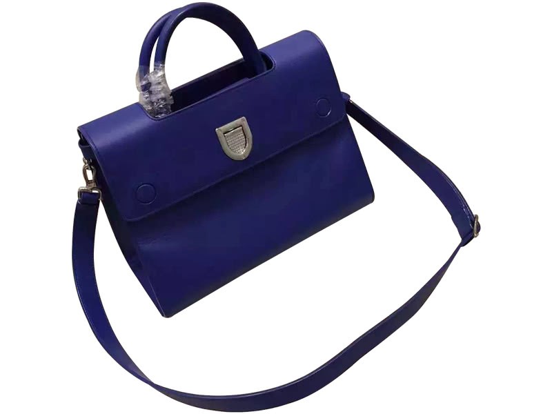 Dior Diorever Bag Noisette Prestige Calfskin Blue 4