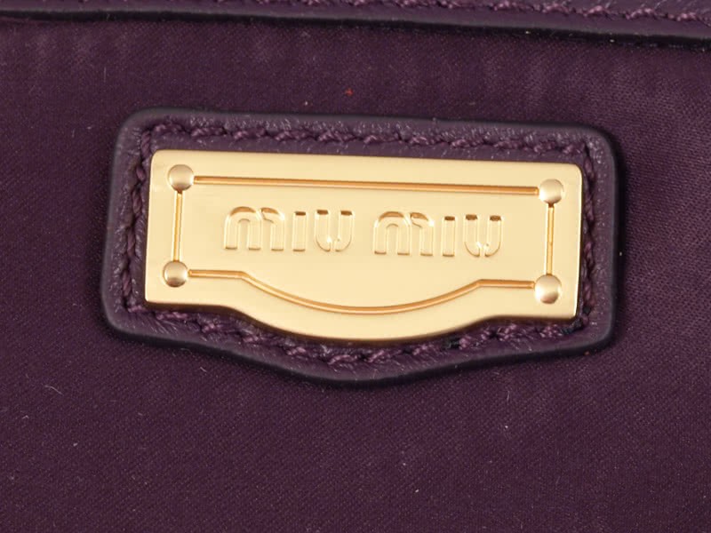 Miu Miu Small Coffer Bag Purple 10