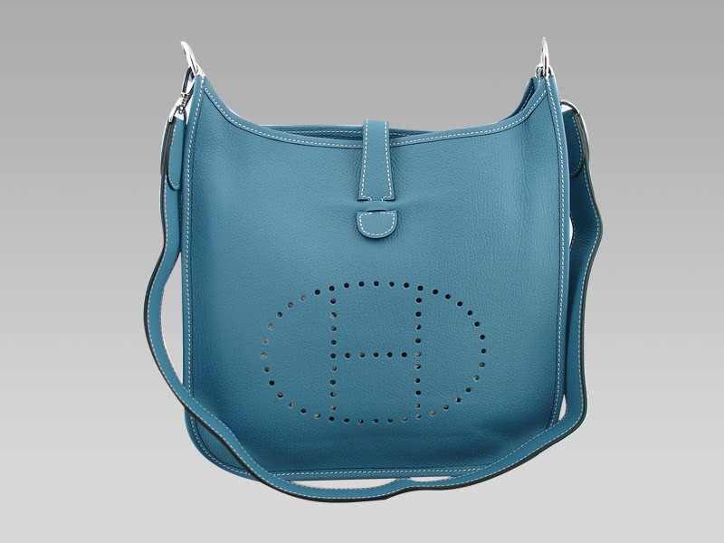 Hermes Evelyne Bag Blue 1