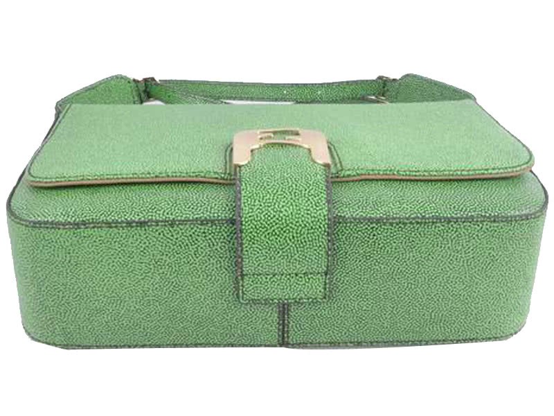 Fendi Chameleon Shoulder Bag Green 4