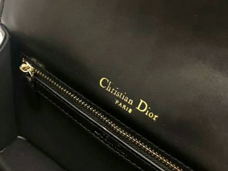 Dior Small Diorama Calfskin Bag Black d0421-1 8