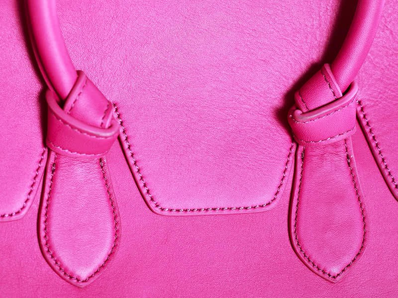 Celine Tie Bag Original Leather Hot Pink 8