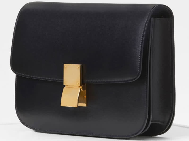 Celine Medium Classic Bag In Box Calfskin Black 164173 2