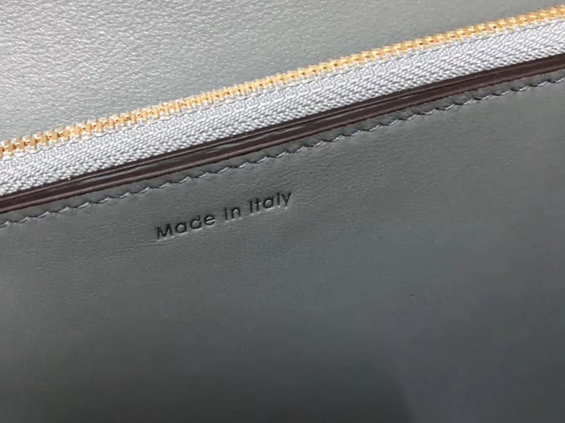 Celine Medium Classic Bag In Box Calfskin Grey 8