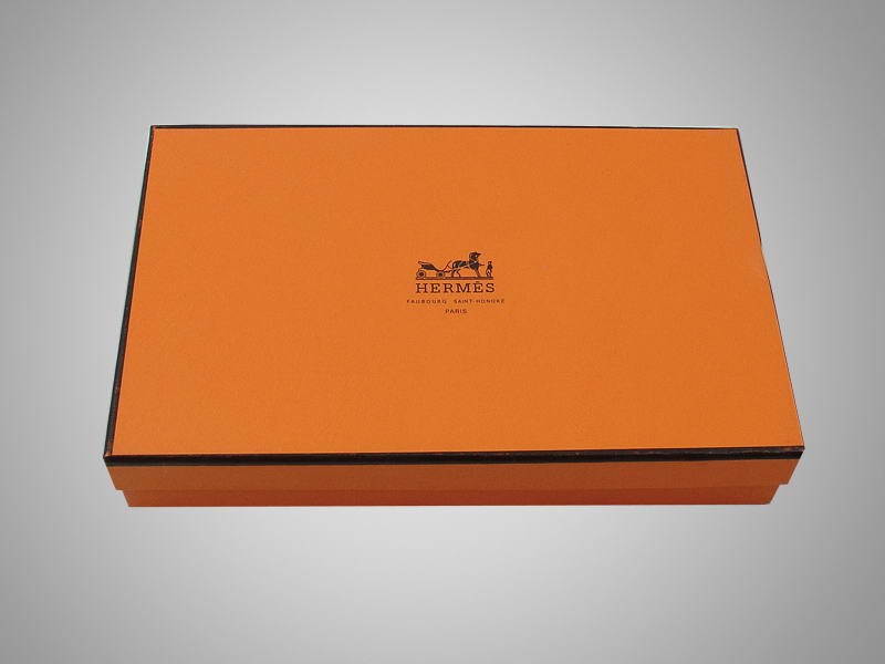 Hermes Dogon Togo Leather Wallet Purse Orange 12