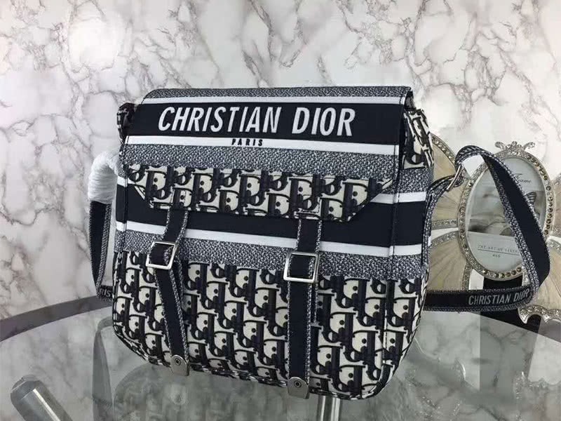Dior Oblique Diorcamp Messenger Bag Black 2