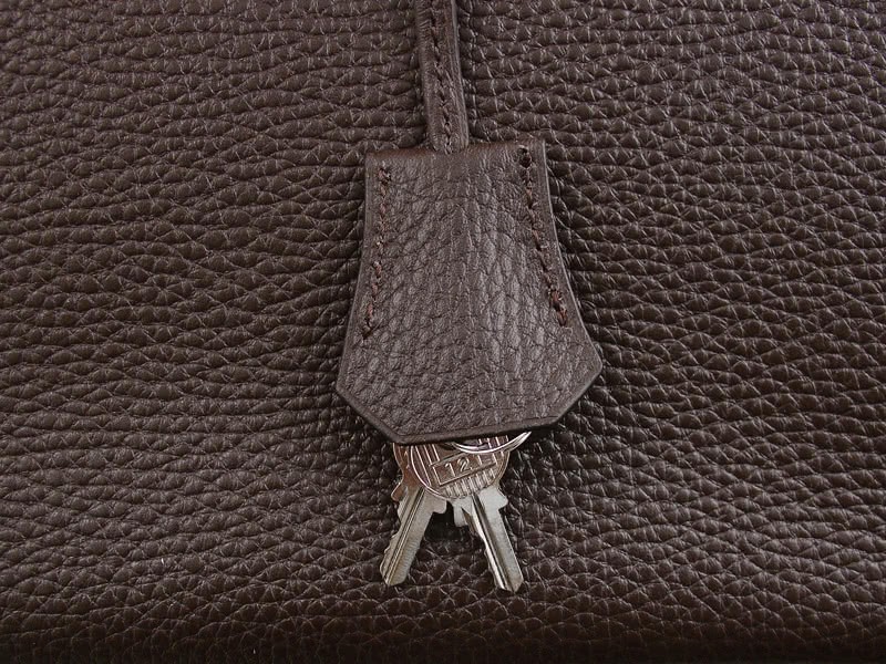Hermes Birkin 35 Togo Leather Chocolate 8