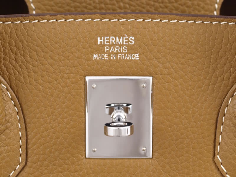 Hermes Birkin 35cm Togo Clemence Gold 9