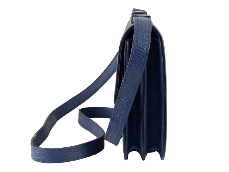Hermes Constance 23 Single Shoulder Bag Togo Leather Dark Blue 3
