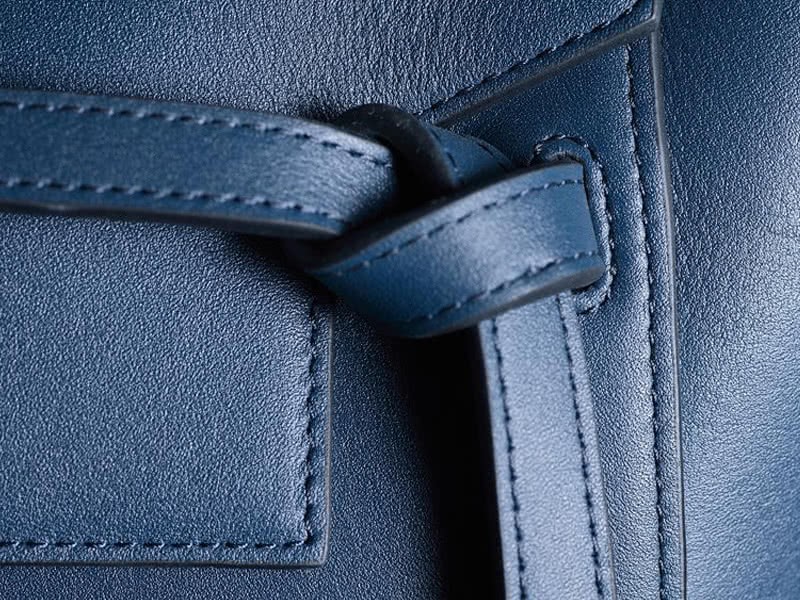 Celine Mini Belt Bag Smooth Calfskin Night Blue 8
