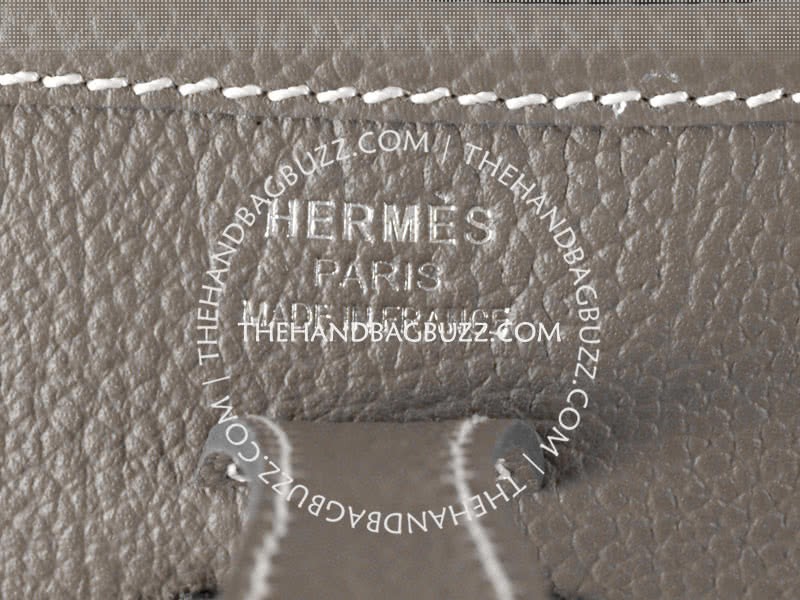 Hermes Evelyne Bag Pm Grey 7