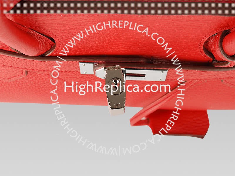 Hermes Birkin Jpg 42cm Togo Leather Red 8
