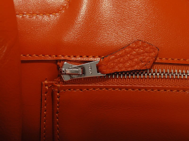 Hermes Birkin 35cm Togo Leather Orange 12
