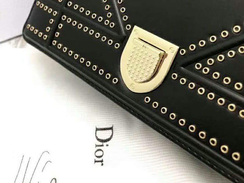 Dior Diorama Calfskin Bag Black d0422-1 4