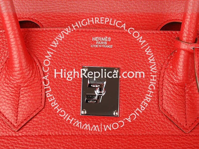 Hermes Birkin Jpg 42cm Togo Leather Red 10