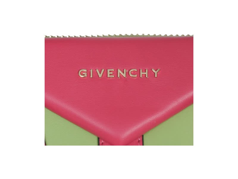 Givenchy Large Antigona Bag Bi-Color Hot Pink Green 5