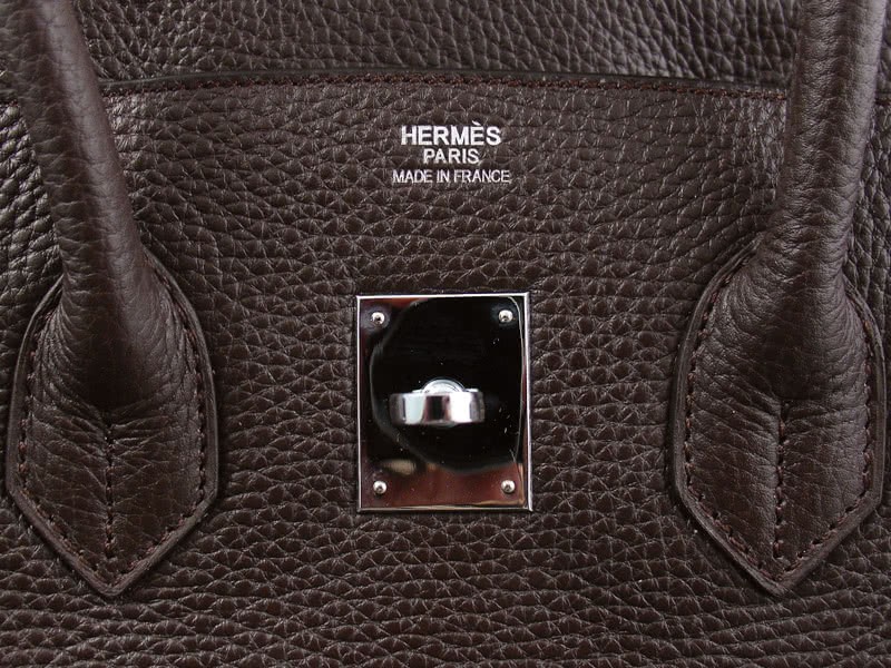 Hermes Birkin 35 Togo Leather Chocolate 10