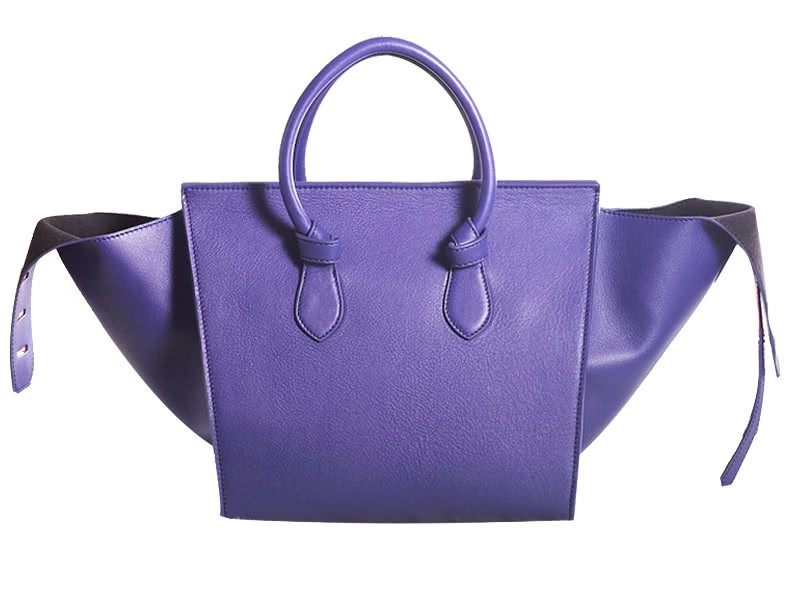 Celine Tie Bag Original Leather Violet 3