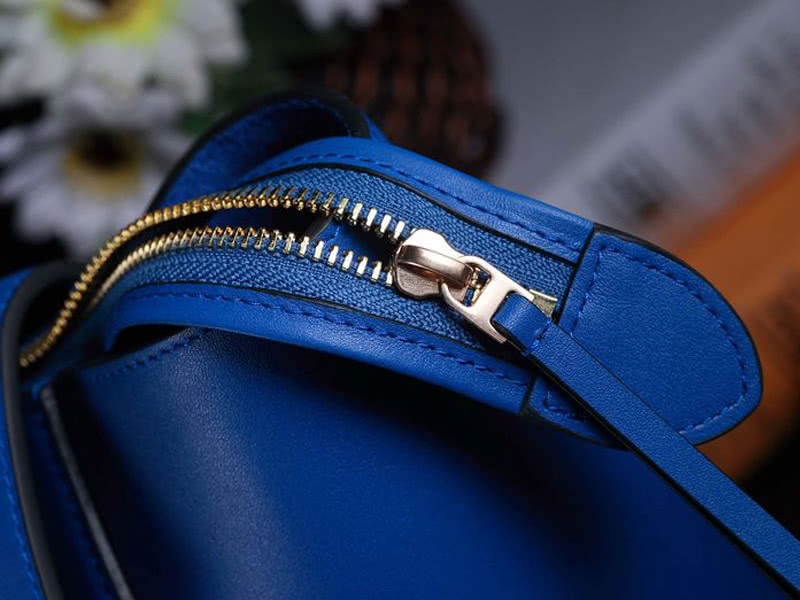 Celine Mini Belt Bag Smooth Calfskin Blue 15