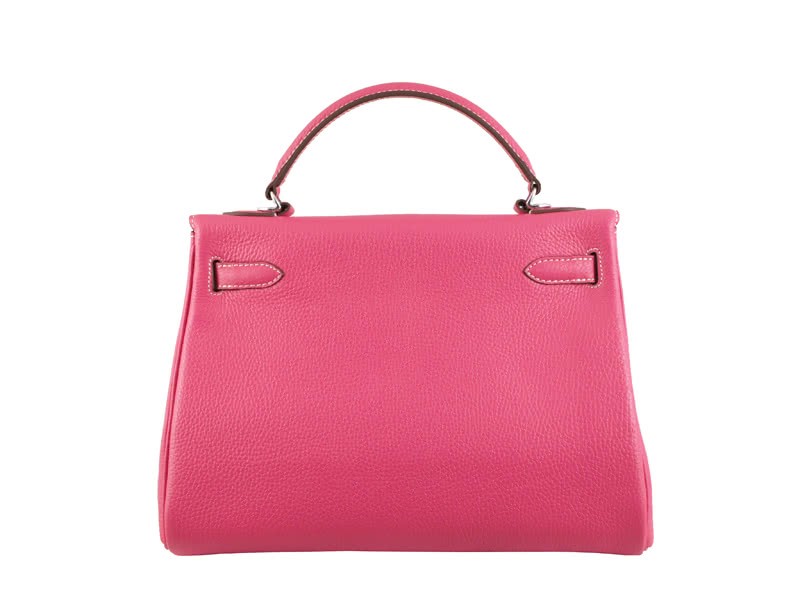 Hermes Kelly 32cm Togo Leather Clemence Pink 4