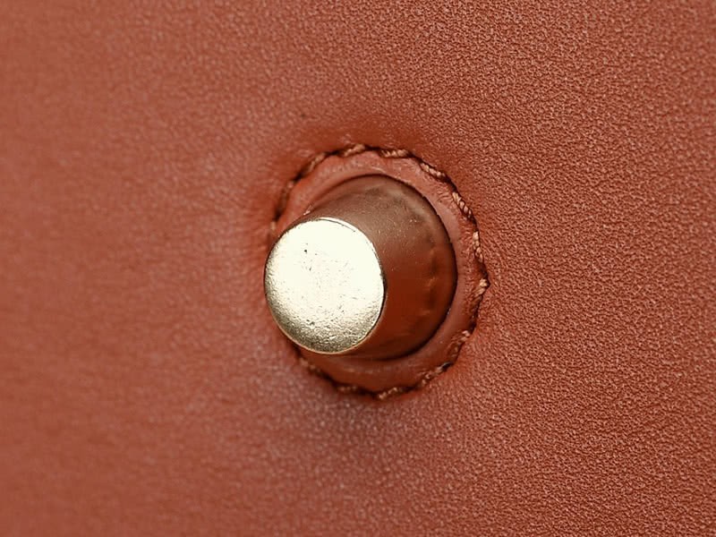 Celine Tie Nano Top Handle Bag Leather Camel 7