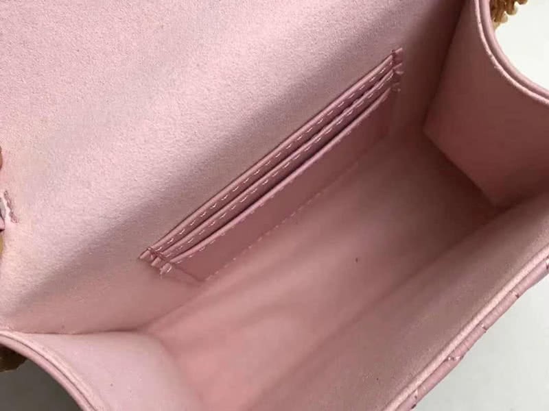 Dior Dioraddict Mini Lambskin Bag Pink 9
