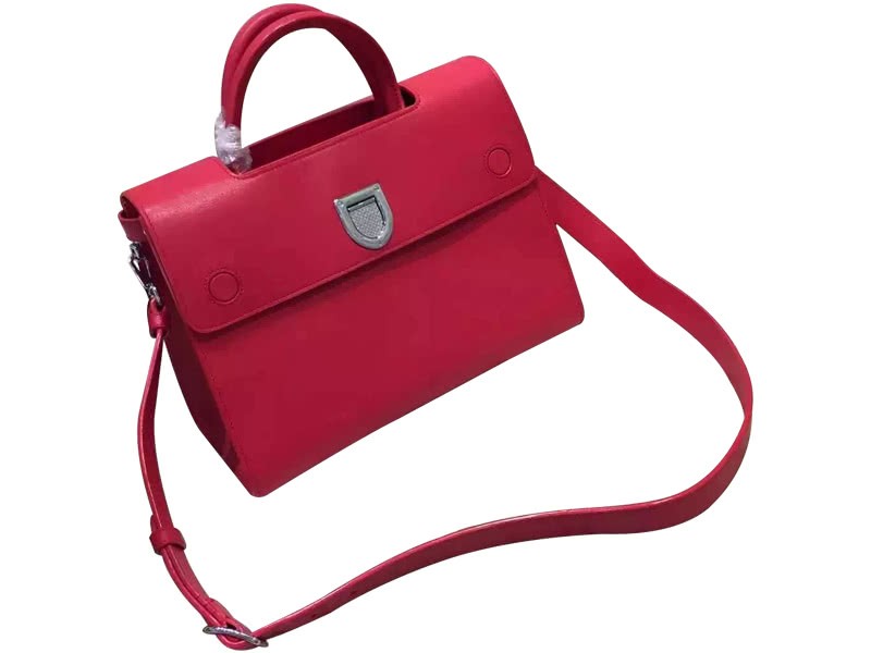 Dior Diorever Bag Noisette Prestige Calfskin Red 3