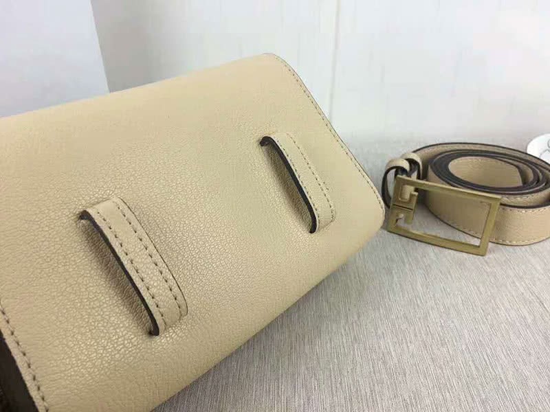 Givenchy Small gv3 Bag In Grained Leather And Suede Beige 5