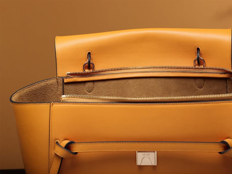 Celine Mini Belt Bag Smooth Calfskin Yellow 16