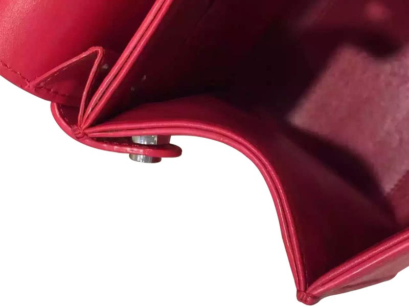 Dior Diorever Bag Noisette Prestige Calfskin Red 6