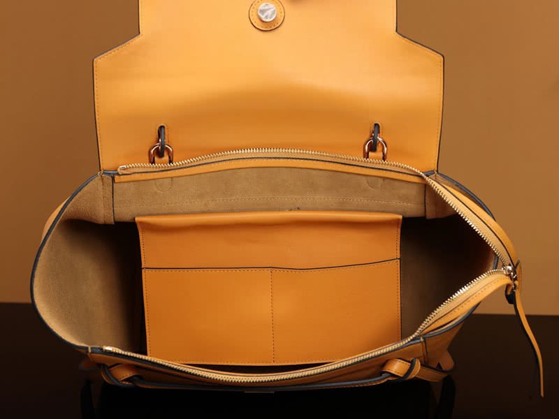 Celine Mini Belt Bag Smooth Calfskin Yellow 18