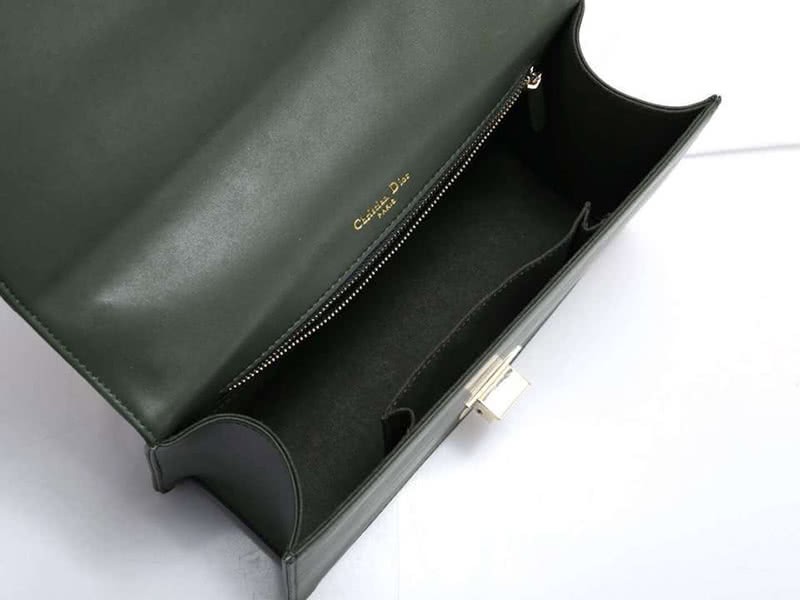 Dior Diorama Lambskin Bag Green d05282 9