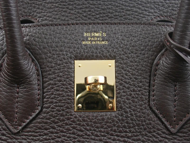 Hermes Birkin 30 Togo Leather Chocolate 10