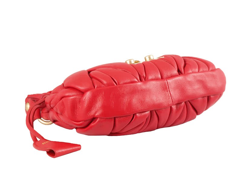 Miu Miu Small Coffer Bag Red 5