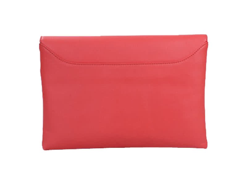 Givenchy Antigona Envelope Clutch Grained Leather Red 2