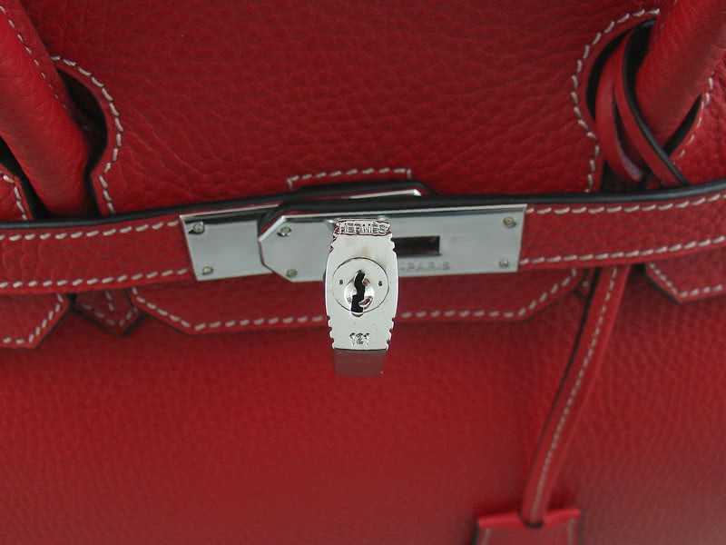 Hermes Birkin 35 Togo Leather Red 7