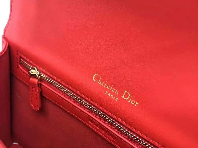 Dior Diorama Calfskin Bag Red d0422-13 9