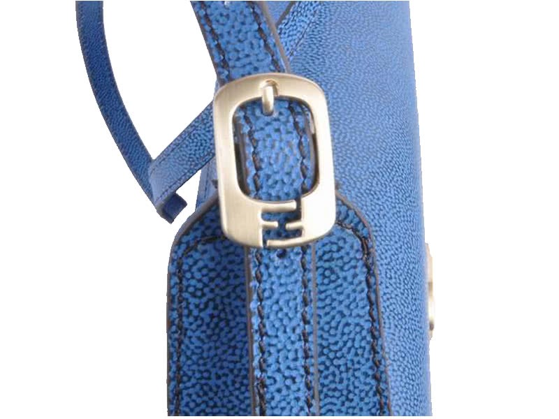 Fendi Chameleon Shoulder Bag Blue 8