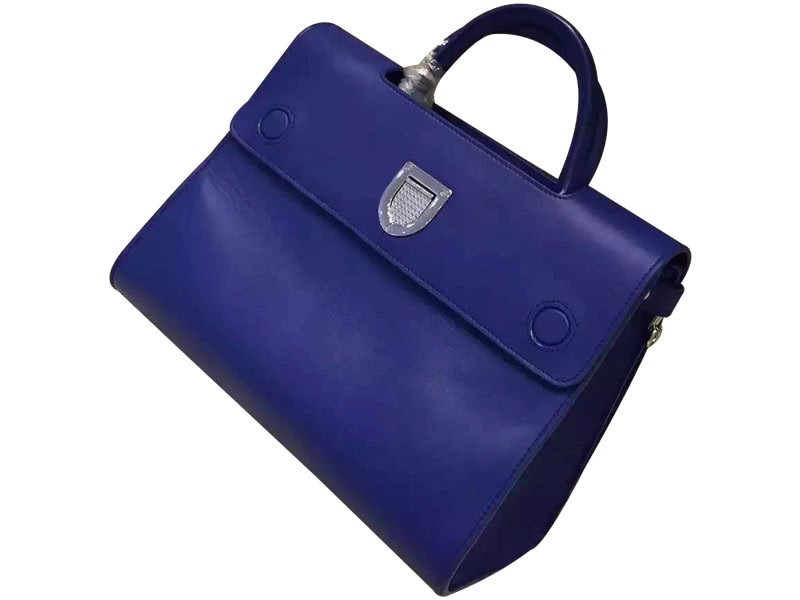 Dior Diorever Bag Noisette Prestige Calfskin Blue 2