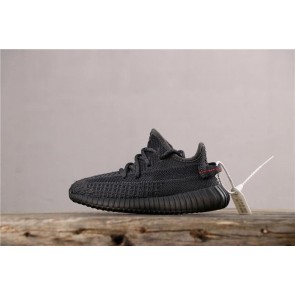 Adidas Yeezy Boost 350 V2 “BLACK REFLECTIVE” GET Kids Shoes Black