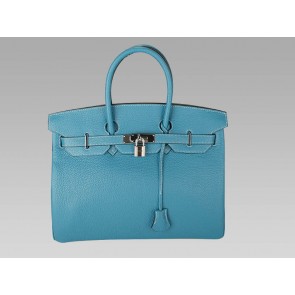 Hermes Birkin 35cm Togo Leather Blue