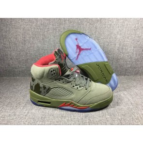 Air Jordan 5 Green Men