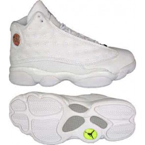 Air Jordan 13 All White Men