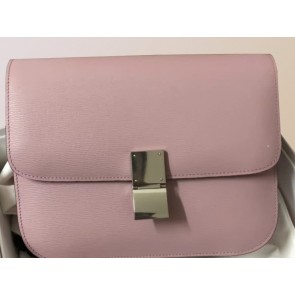 Celine Medium Classic Bag In Box Calfskin Pink