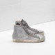 Golden Goose FRANCY Sneakers G30WS591.A45 Glitter-Coated Calf With Matte Effect